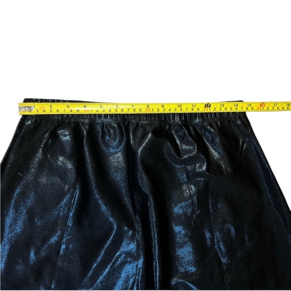 NEW pink Black Swim Top Skirt sparkly rashguard undercover waterwear set L large - Picture 6 of 10